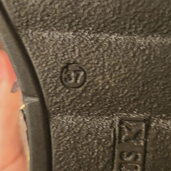 Pikolinos Women's Gold Lace-Up Shoes w/ Woven Rattan Soles Base Size 37 US 7 - Picture 10 of 10